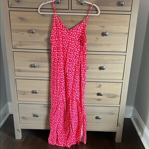 Gap Floral Pink Midi Dress